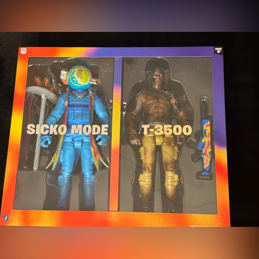 Travis Scott Action Figure Set